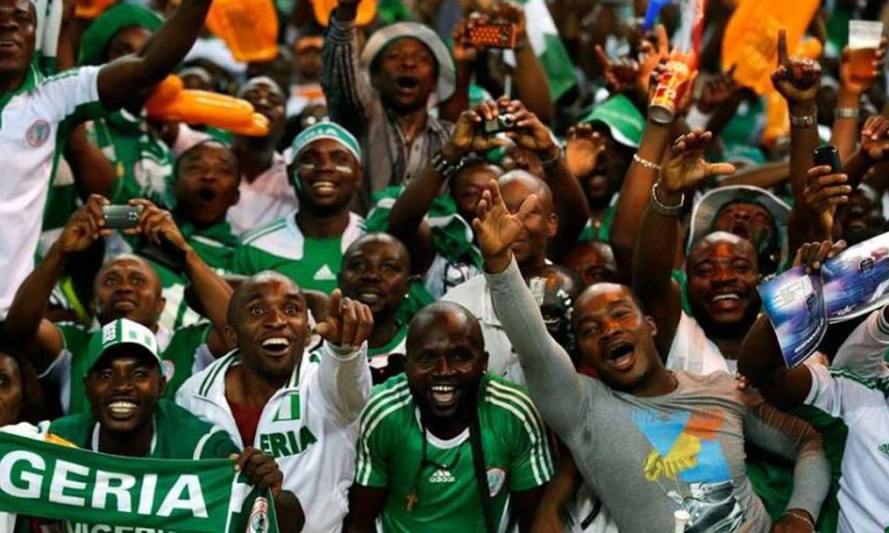 Show Of Shame : Super Eagle's Supporters Fight Over Chartered Flight To Tunisia 1