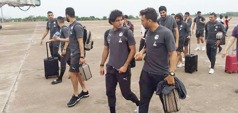 The Pharaohs Of Egypt Arrive Nigeria For Super Eagles Friendly Tie 1