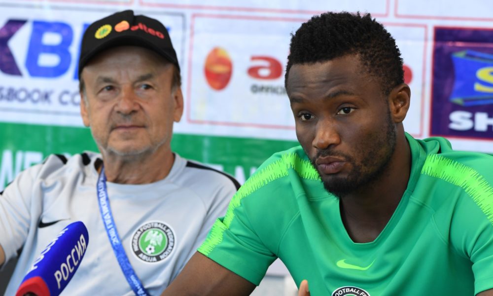 AFCON 2019: Mikel Obi Will Lead & Inspire Super Eagle's Young Guns - Gernot Rohr 1