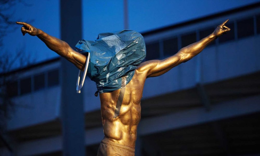 Furious Malmo Fans Vandalized Zlatan Ibrahimovic's House, Deface His Statue 1