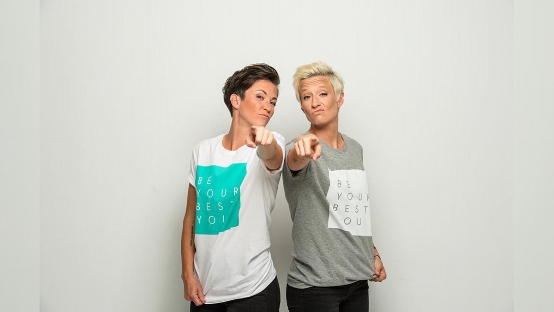 Rachael and Megan Rapinoe