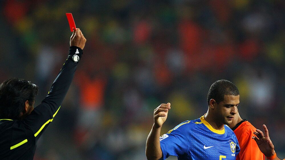 Top 10 Footballers With The Most Red Cards In History (Ranked) 2023