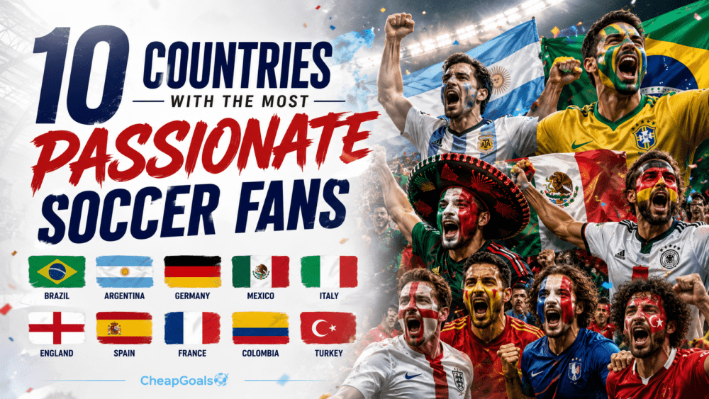 10 Countries With The Most Passionate Soccer Fans